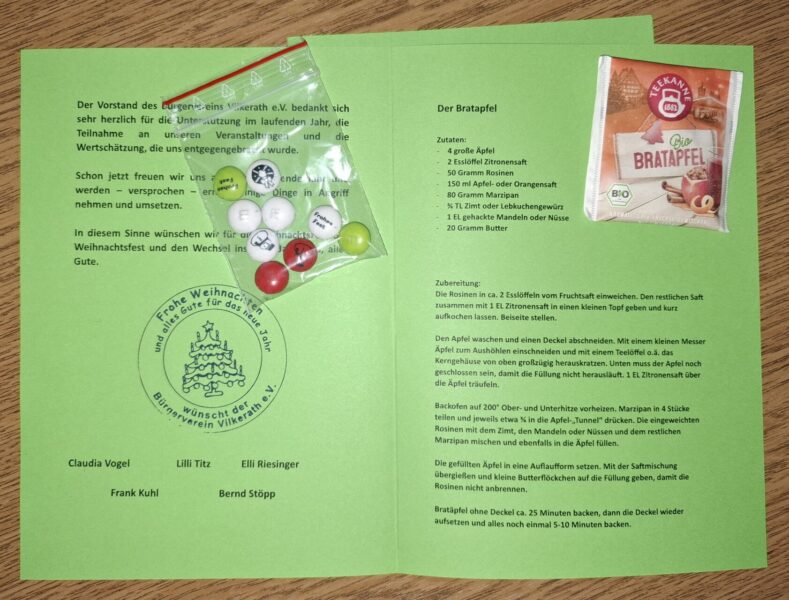 Mitglieder Aktion 12.2025